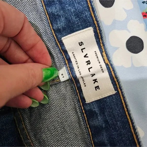 NWT SLVRLAKE "Farrah" denim shorts - Picture 7 of 9